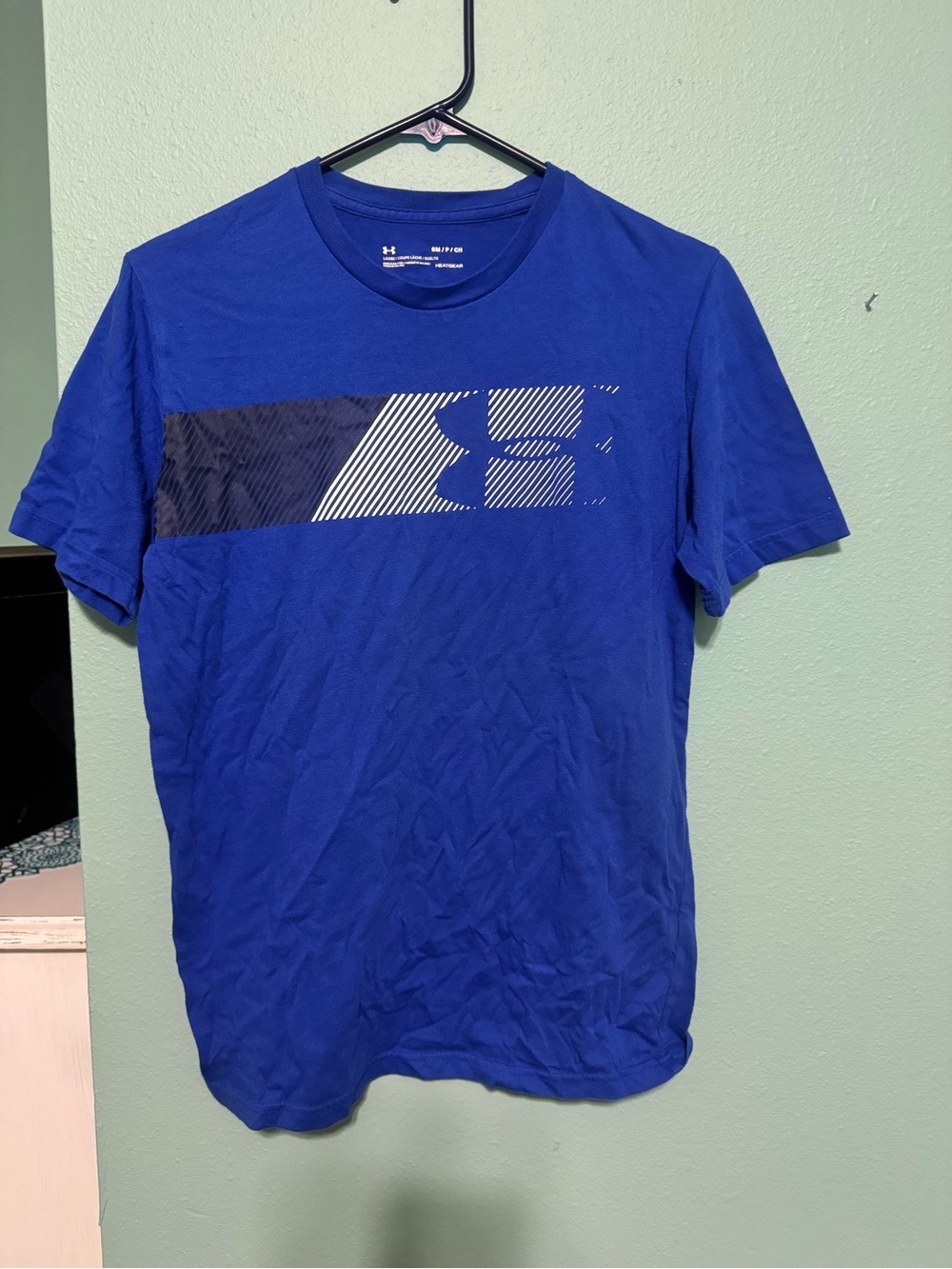 Under Armour Royal Blue Short-Sleeve Graphic Tee